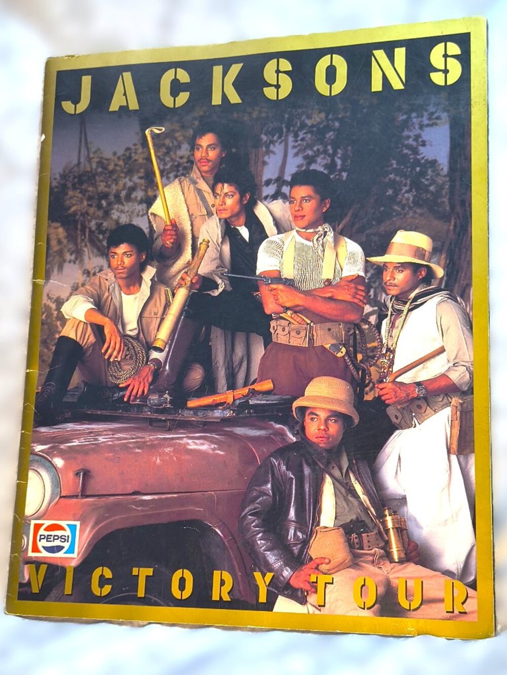 Vintage Jacksons Victory Tour 1984 Program Book